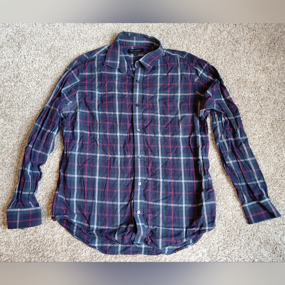 Banana Republic Lightweight Flannel Men's Size Large